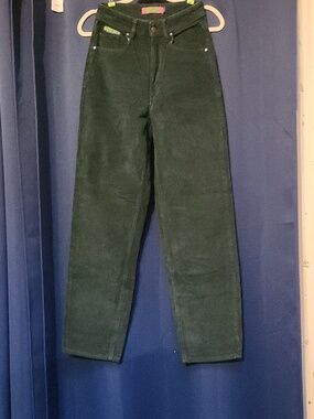 Women's Empyre Green Corduroy Jeans